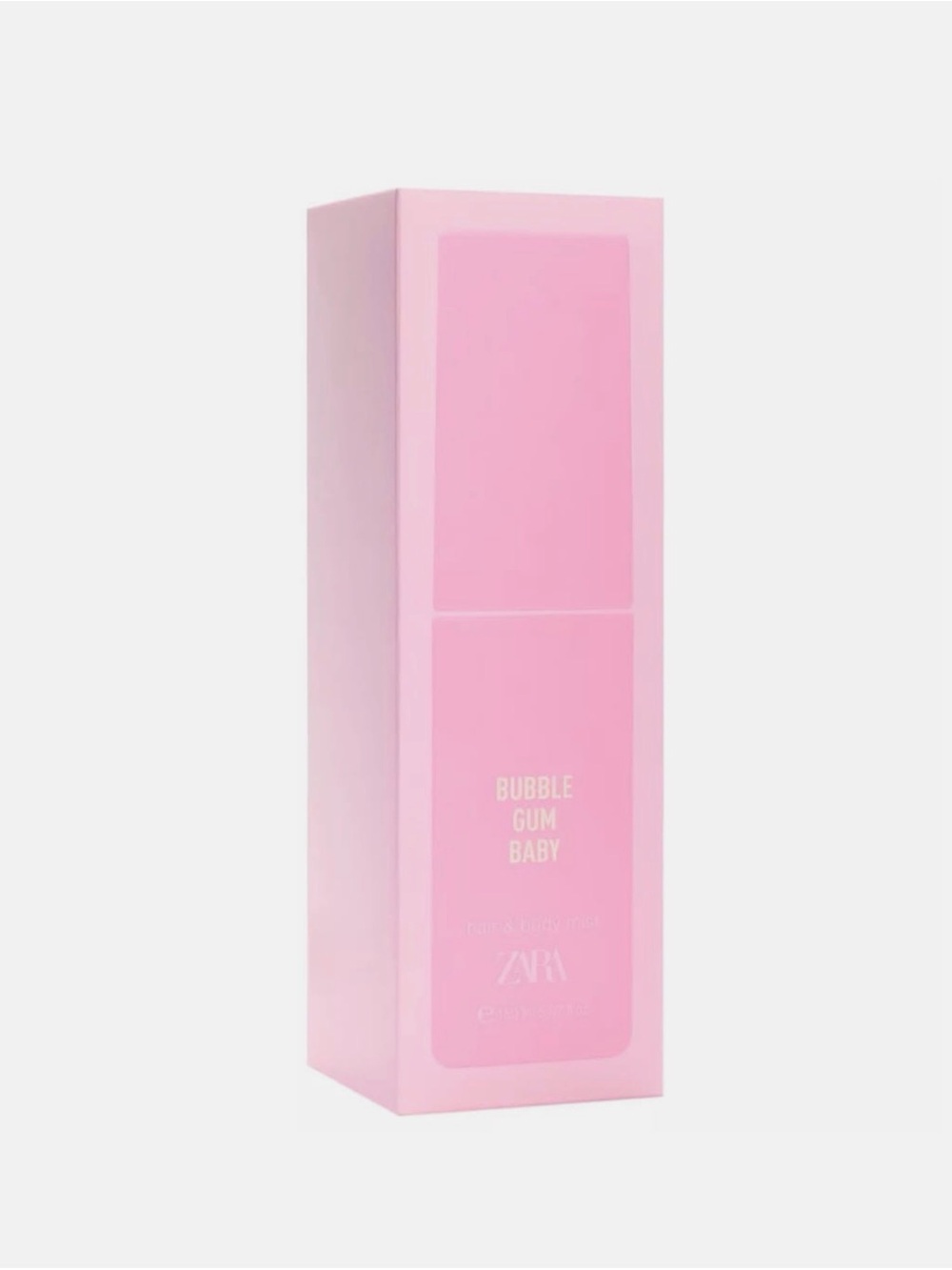 Zara Bubble Gum Baby Body Fragrance - Pink Packaging